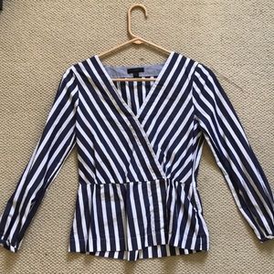 J Crew formal top, fit and flare